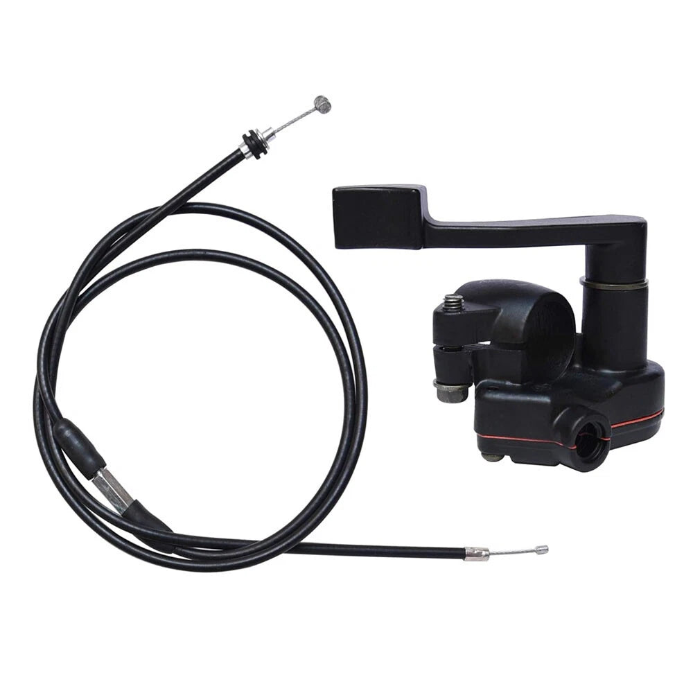 Thumb Throttle Cable Accelerator Handle Assembly for 50cc 70cc 90cc 110cc (No Year)