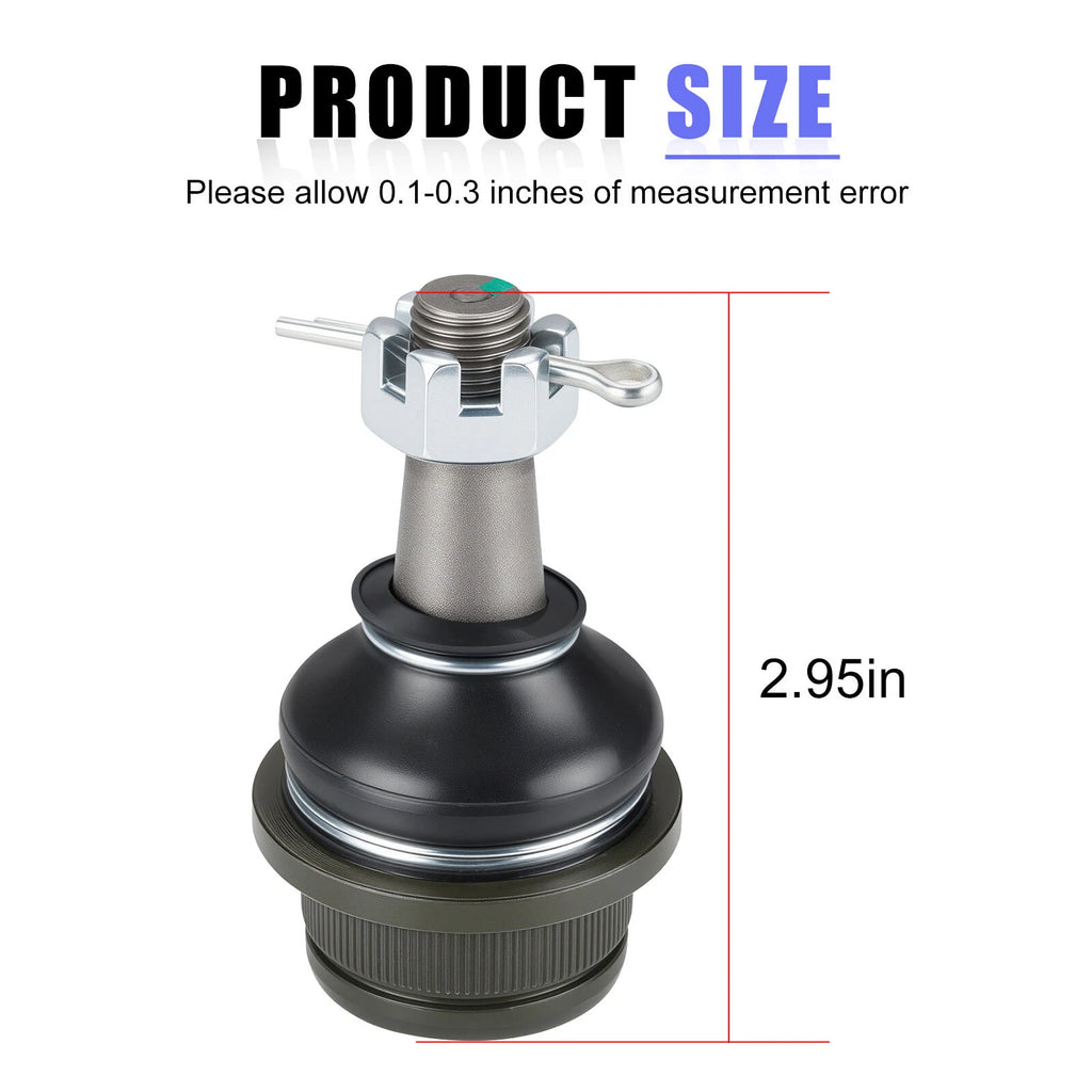 2Pcs Front Lower A Arm Ball Joint for Kawasaki Mule 600 610 (2010–2020)