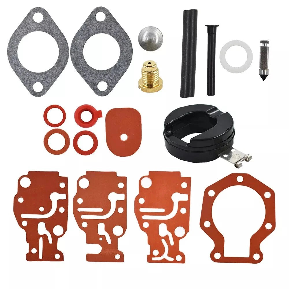 Carburetor Kit for Johnson Evinrude 9.9-15 HP (Repl: 398230, 398508, 431897, 436359)
