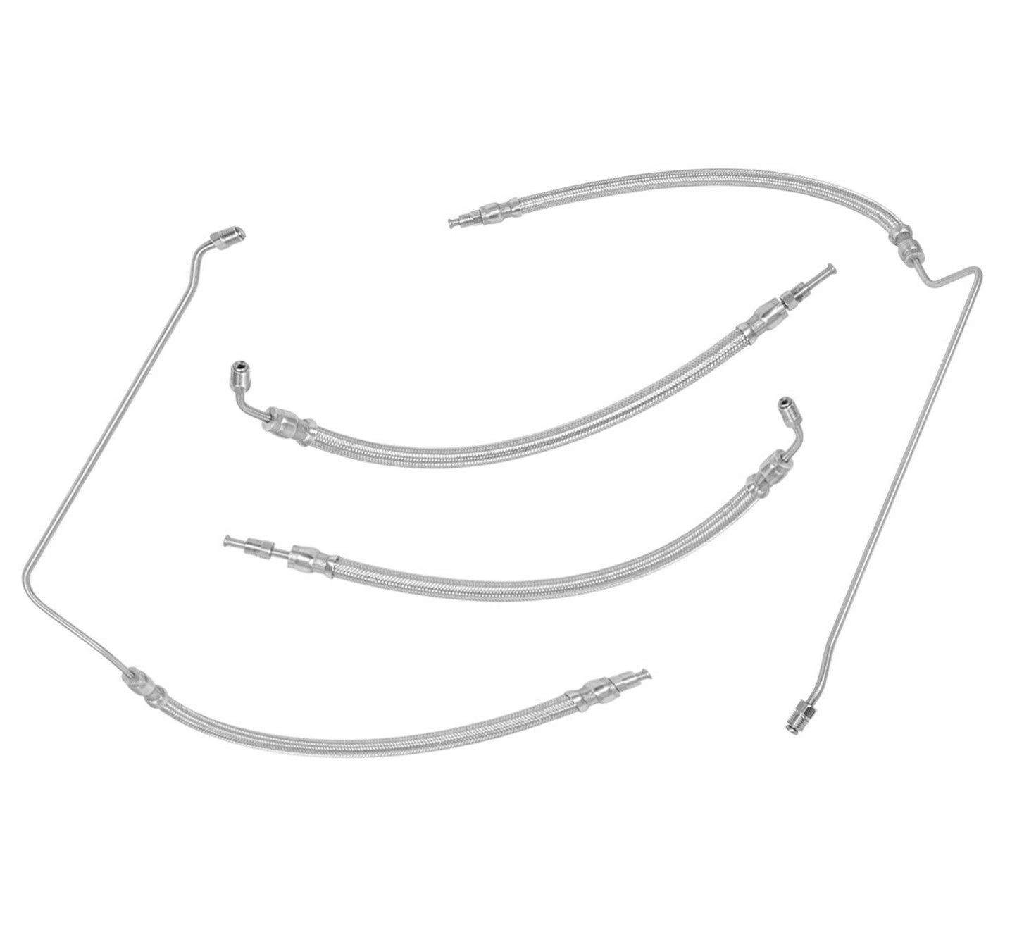 Trim Tilt Hydraulic Ram Cylinder Hose Kit for Mercruiser Alpha One Gen II (1, 2)