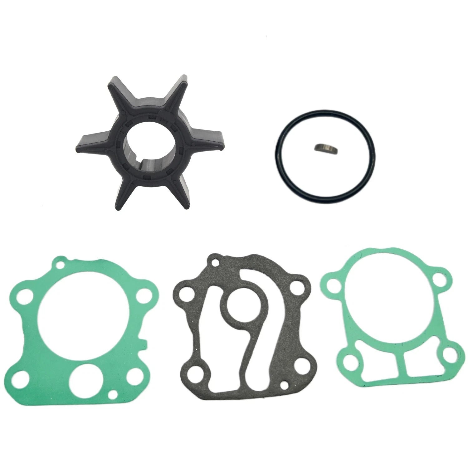 Water Pump Impeller Kit for Yamaha 50 60 HP FT Outboard (4-Str) (6H3-W0078-00)