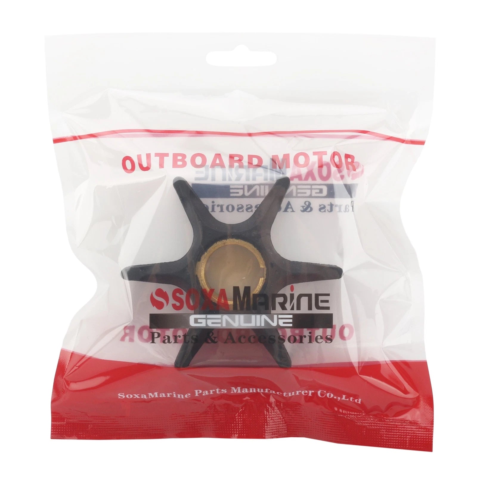 Outboard Water Pump Impeller & Key for Evinrude Johnson (85-235HP)