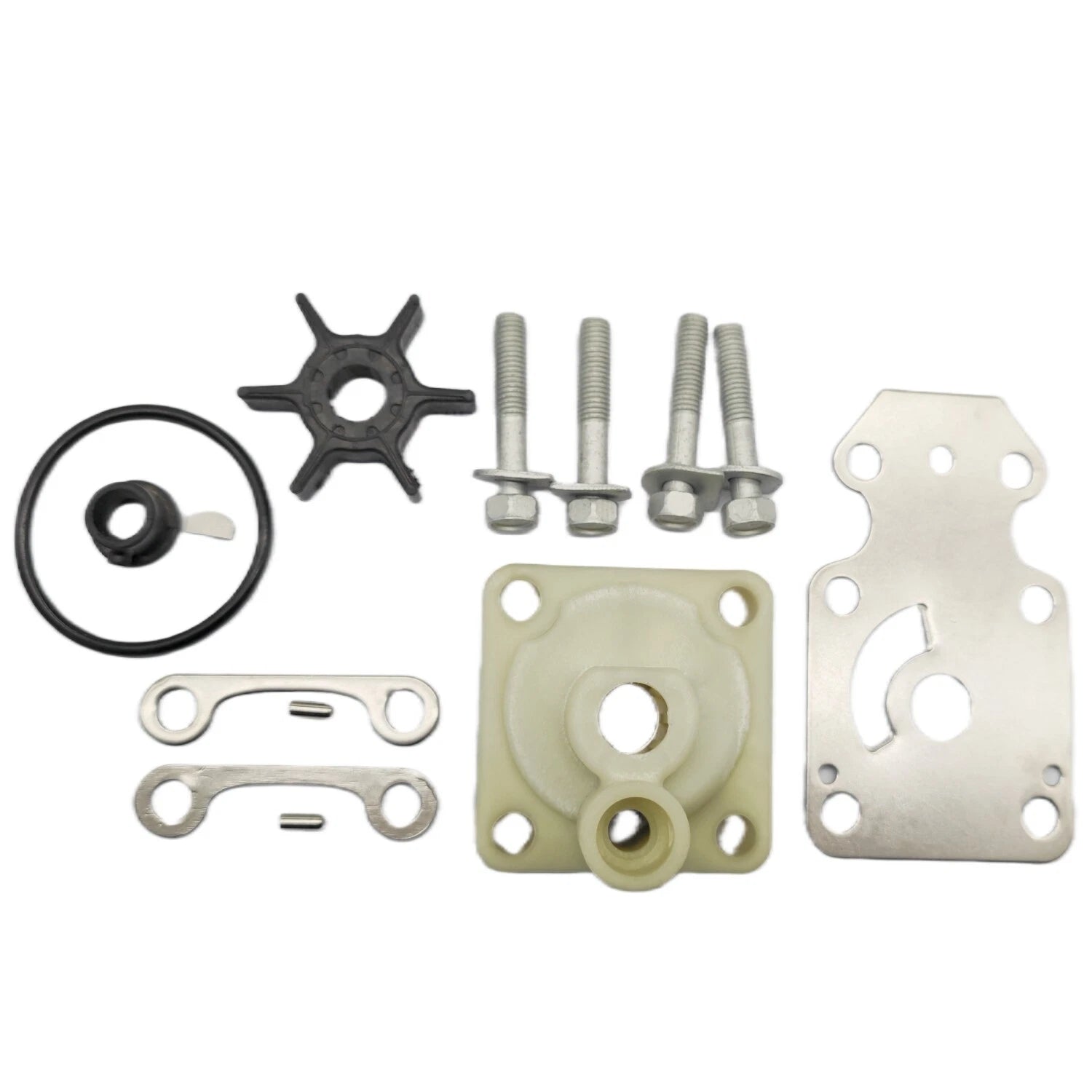 Water Pump Impeller Kit for Yamaha 4 Str 15 20 HP Outboard (F15C, F20) 6AH-W0078-00