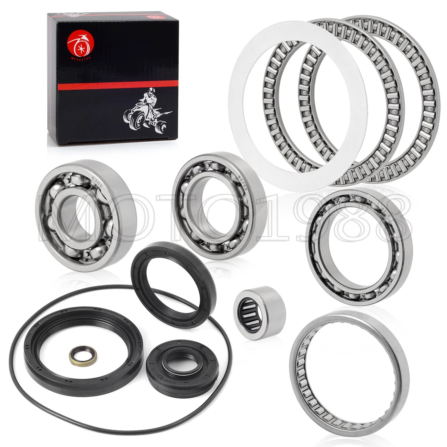 Front Differential Bearing Seal Kit for Kawasaki Brute Force 650 (2003–2023)