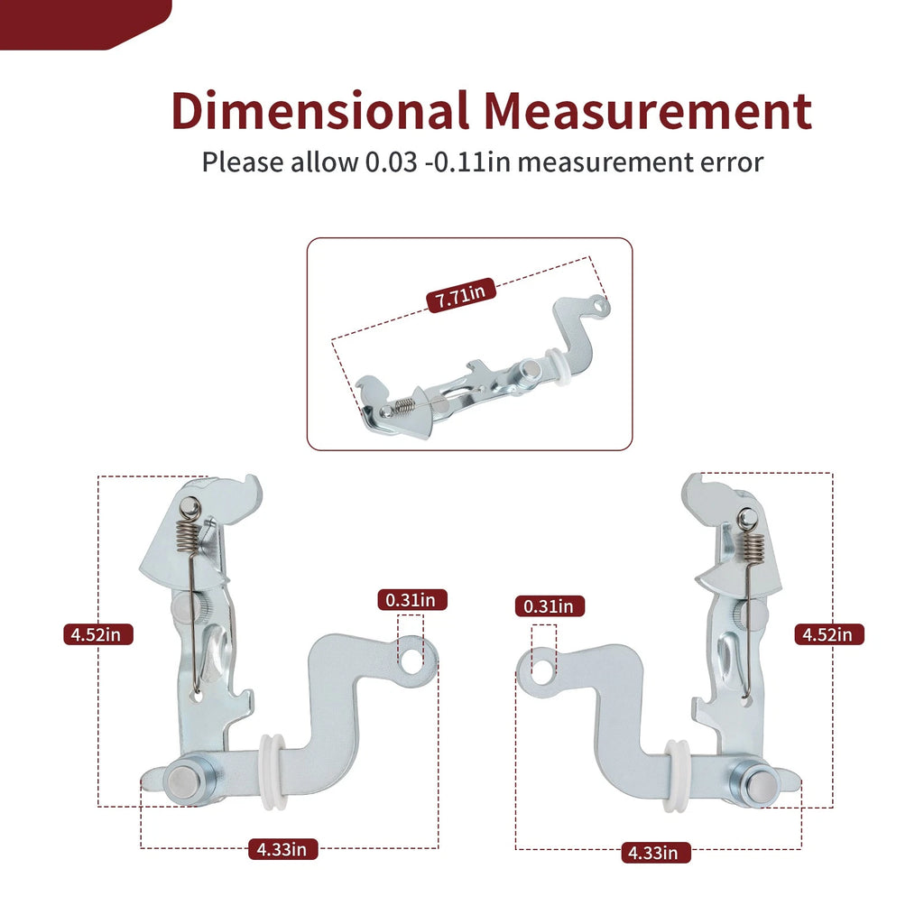 Brake Lever Bracket Set for Kawasaki Mule 3010 Diesel 4x4 (2003–2008) KAF950
