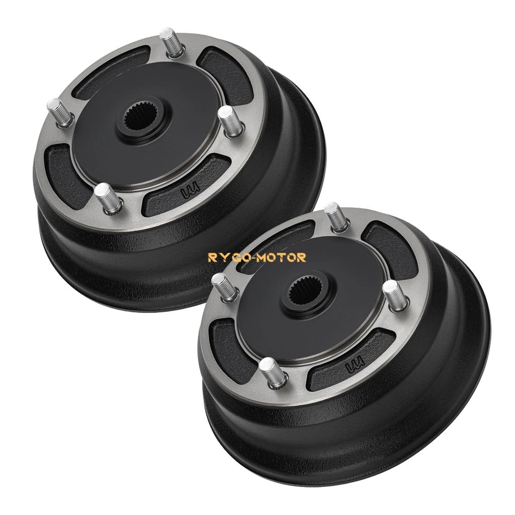 2Pcs Rear Brake Drums 41038-0035 for Kawasaki Mule 2510 3000 3010 3020 4000 4010