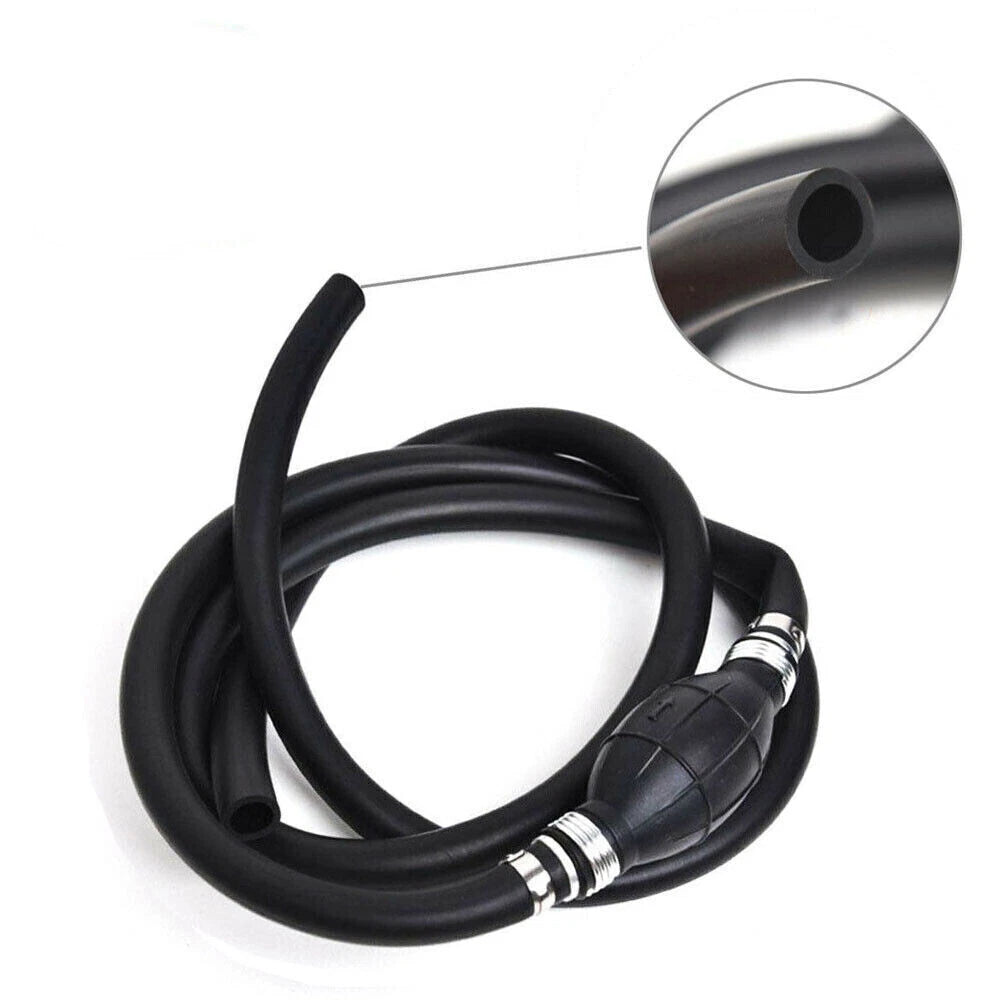 3/8" Fuel Gas Hose Line Assembly with Primer Bulb for Marine Outboard