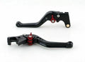 Short Brake Clutch Levers for Suzuki GSXR600 GSXR750 (2004–2005) Black T9