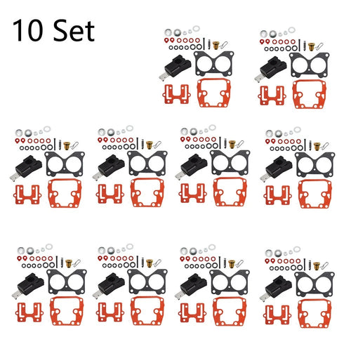 10X Carburetor Repair Kit for Johnson Evinrude V4 (1985–1995)