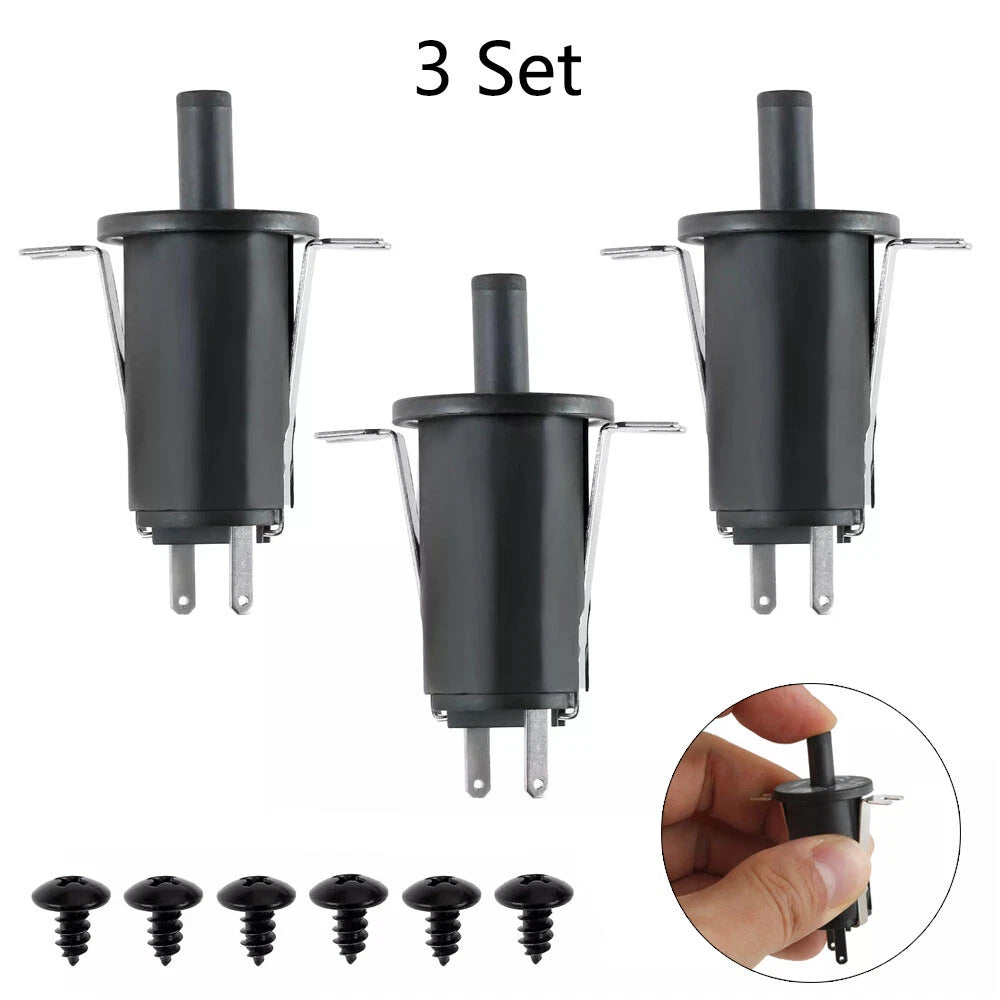 3Pcs Lid/Door Switch for Masterbuilt Gravity Series 560/800/1050 XL (N/A) 9904190041