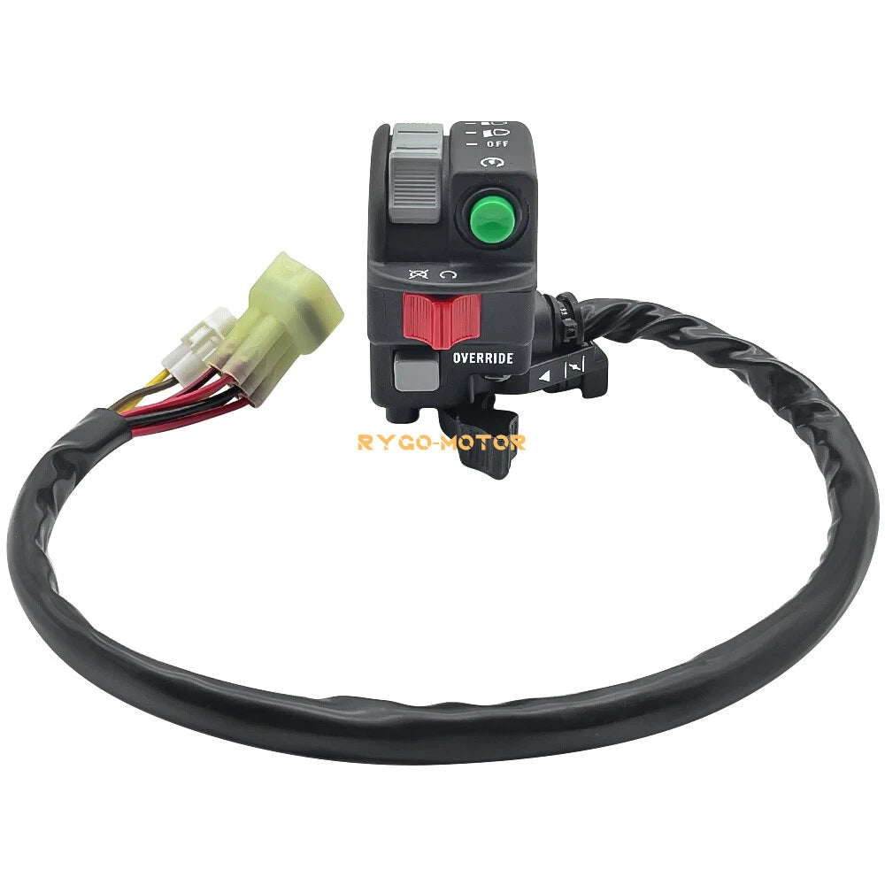 Handlebar Switch Start Stop Headlight for Kawasaki Brute Force 750 (2008–2011)