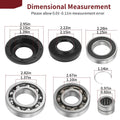 Rear Differential Bearing Seal for Honda Foreman Rubicon 500 520 FA FM (2015–2024)