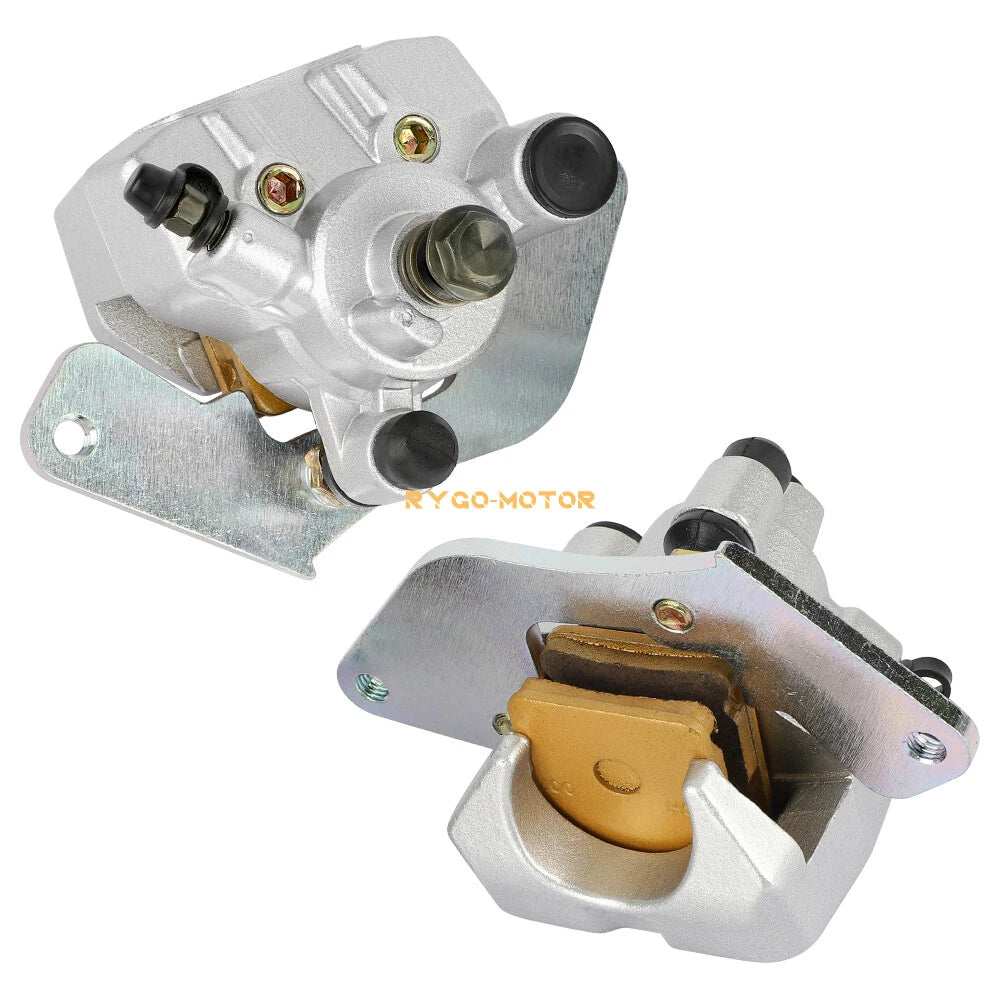 Set of 2 Brake Calipers W/Pads for Honda (45150-HP5-601, 45250-HP5-601)