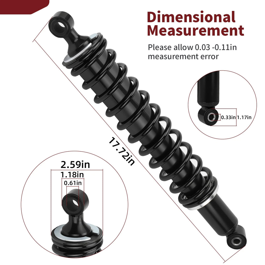 Front Shock Absorber for Honda Foreman Rubicon 500 TRX500FPA (2009–2014)
