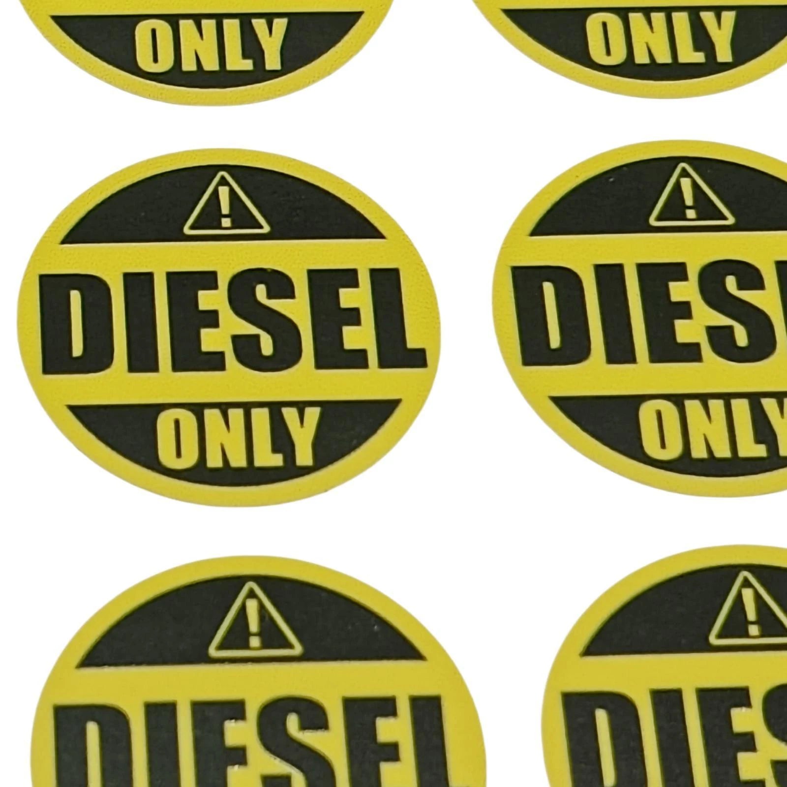 Diesel Only Stickers for Tractors (Weatherproof Vinyl)