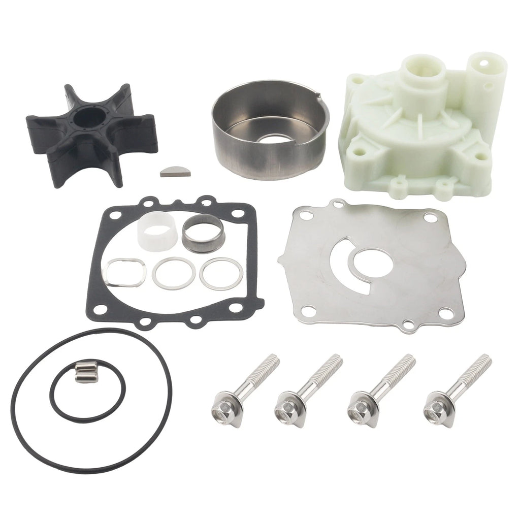 Water Pump Repair Kit w/ Spacer Collar 68V-W0078 for Yamaha F115 (2000–2023)