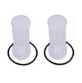 2Pcs Gas Fuel Filter Element & O-Ring for Mercury (35-87946A3, 87946Q3, 35-87946Q04)