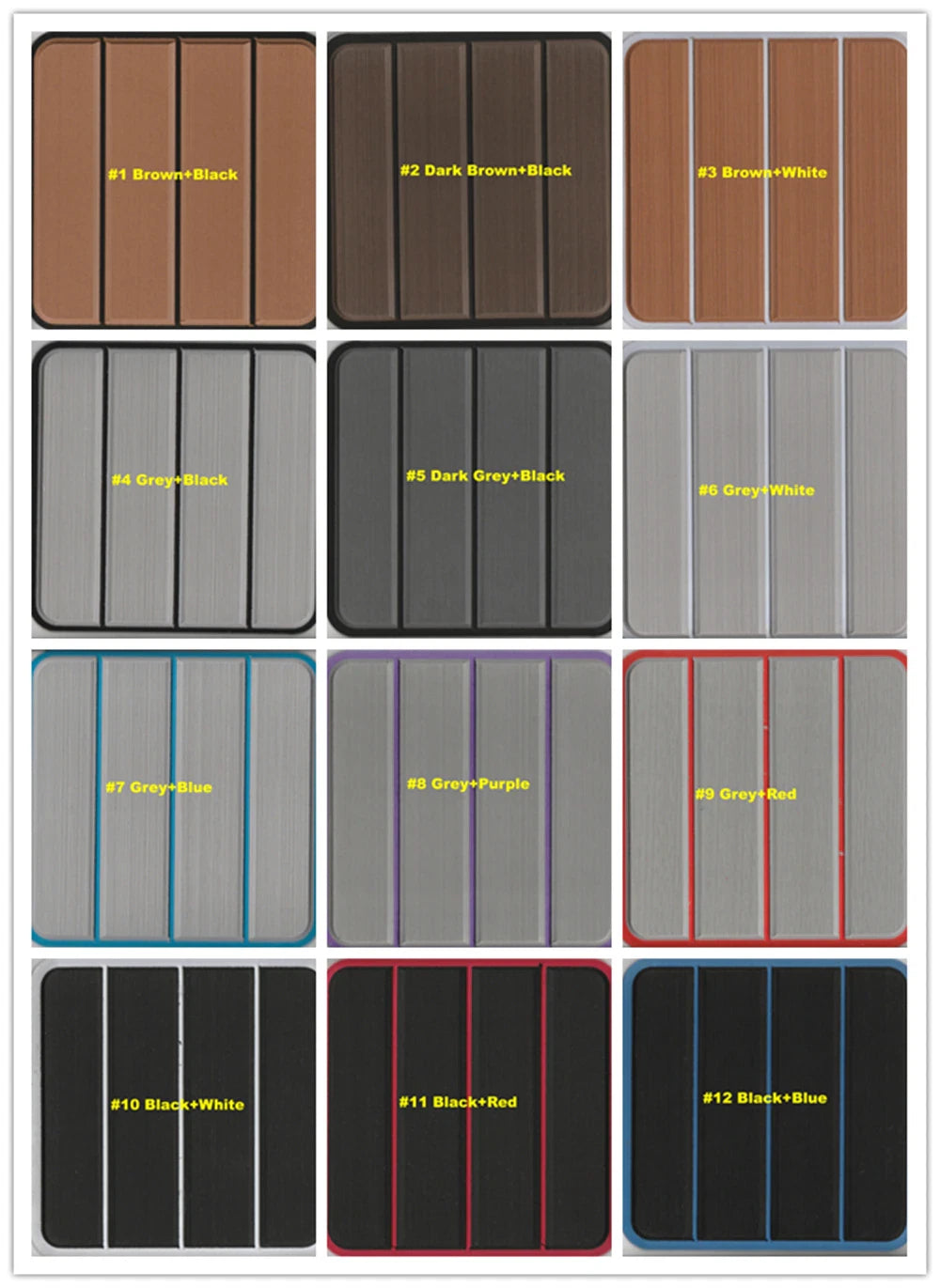 EVA Faux Foam Teak Deck Floor Pad for Regal 1900 ES (2015)
