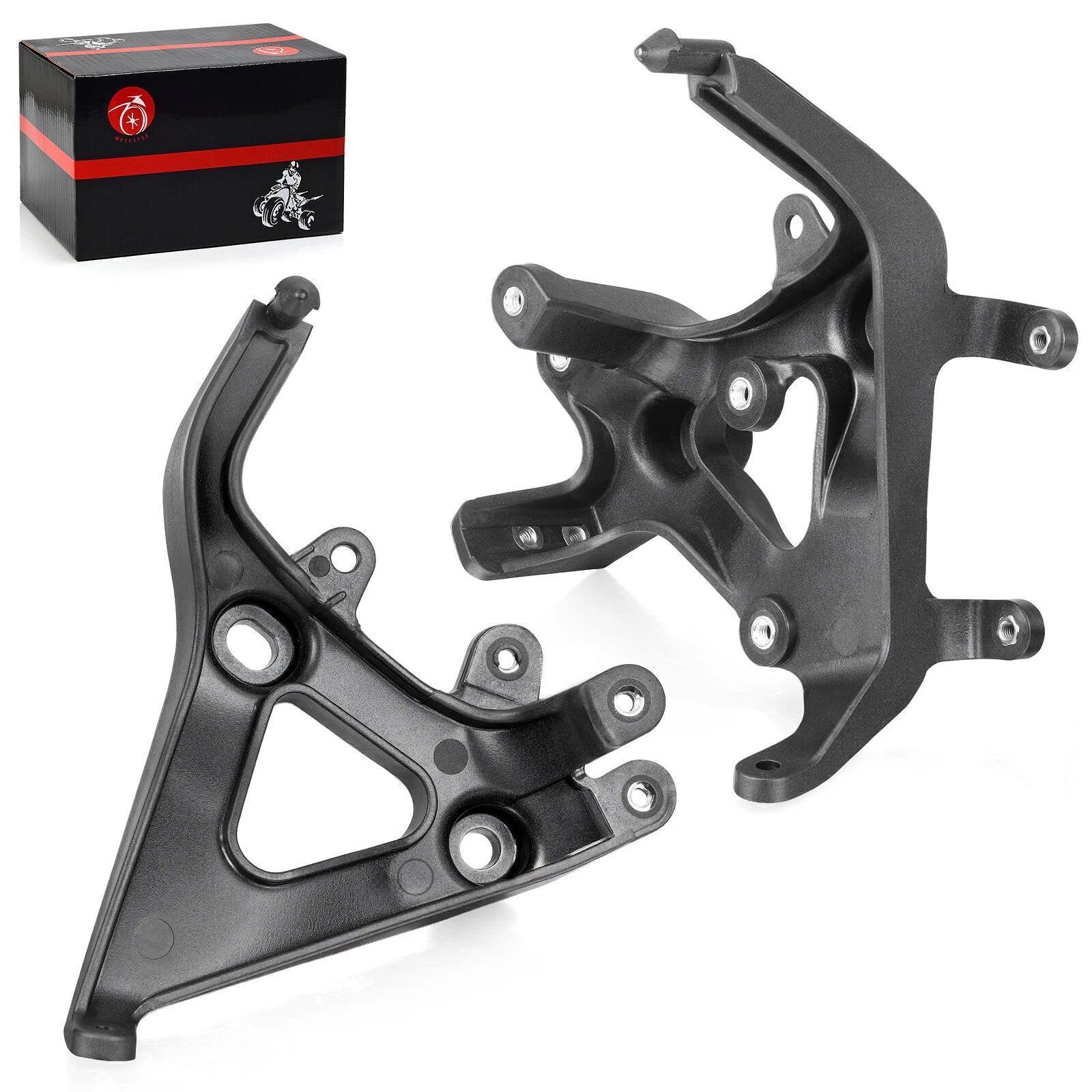 Set of 2 Headlight Fender Bracket Supports for Yamaha Raptor YFM700R (2013–2025)