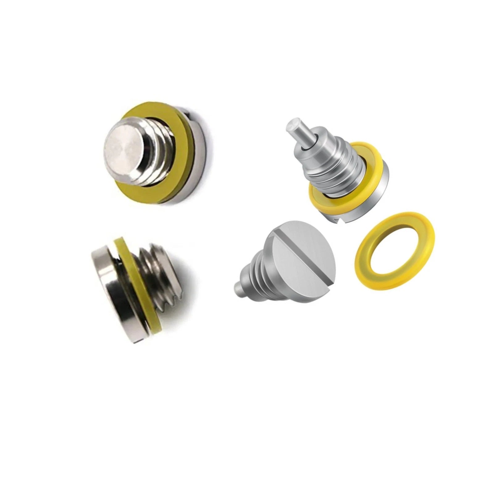 Gearbox Drain & Fill Screw Kit for Mercury MerCruiser (10-79953Q04, 22-8M0058389)