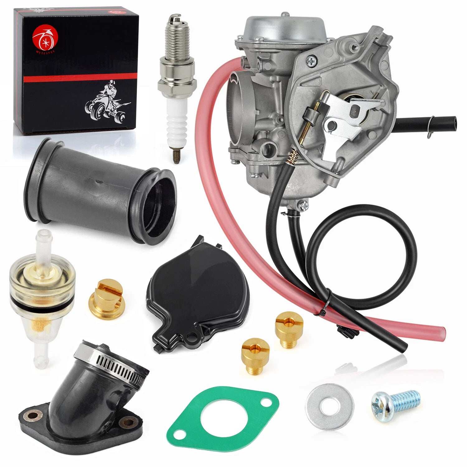 Carburetor & Intake Manifold for Arctic Cat 250 2x2 300 2x4 (2002–2005)
