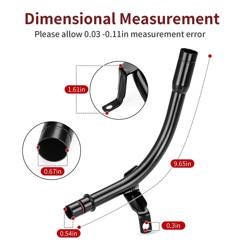 Oil Fill Tube 1202881 for Polaris Sportsman 600 700 800 Ranger 800 XP Crew 800 (2002–2014)
