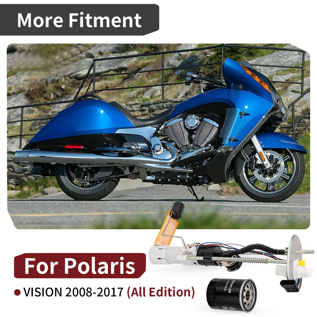 Fuel Pump Module Assembly + Oil Filter for Victory Vision (2008–2017)