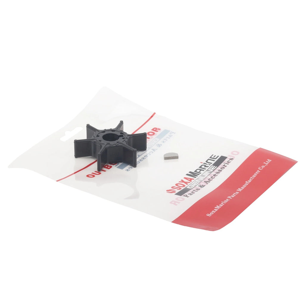 Water Pump Impeller & Key for Yamaha F 6-8-9.9 HP (4-Stroke) (68T-44352-00-00)