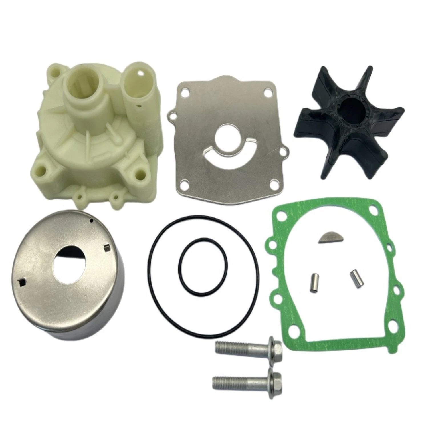 Water Pump Impeller Kit for Yamaha 2-Str 115 130 HP Outboard (6N6-W0078-00)