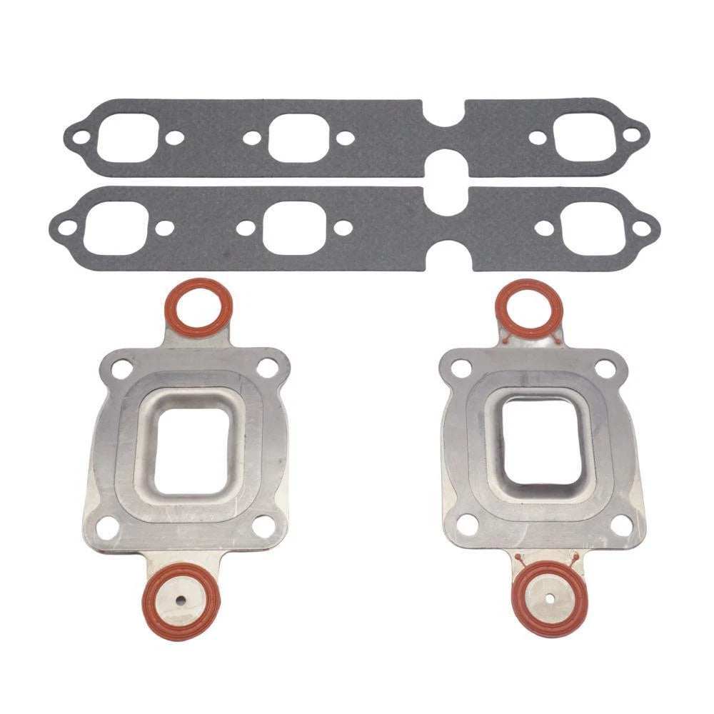 Exhaust Manifold Kit with Bellow & Gasket for Mercruiser GM V6 (32-44348T, 864850A02)