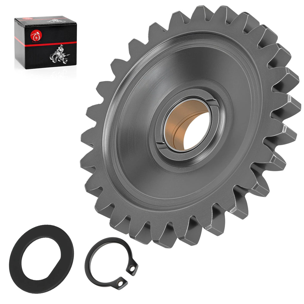 Idle Gear Starter Idler Kicker & Washer C Clip for Yamaha Banshee YFZ350 (1987–2006)