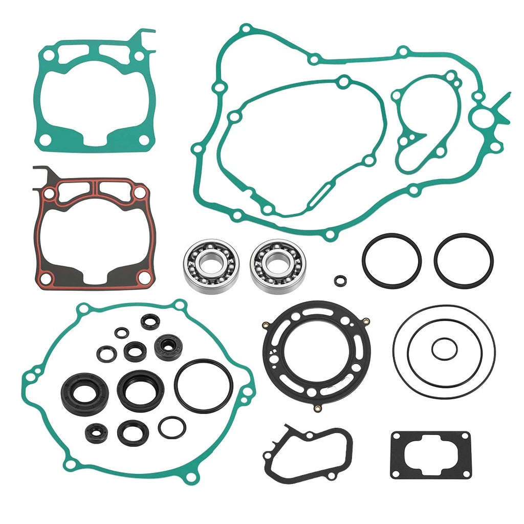 Complete Engine Gasket Kit Set w/ Oil Seals for Yamaha YZ125 (2005–2021)
