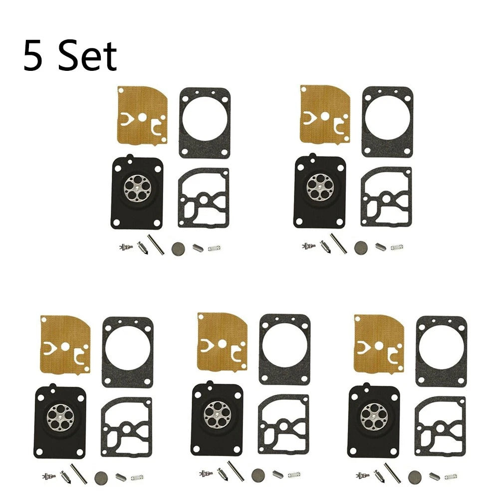 Set of 5 Chainsaw Carburetor Rebuild Kits for Stihl TS410 TS420 (ZAMA RB-151)
