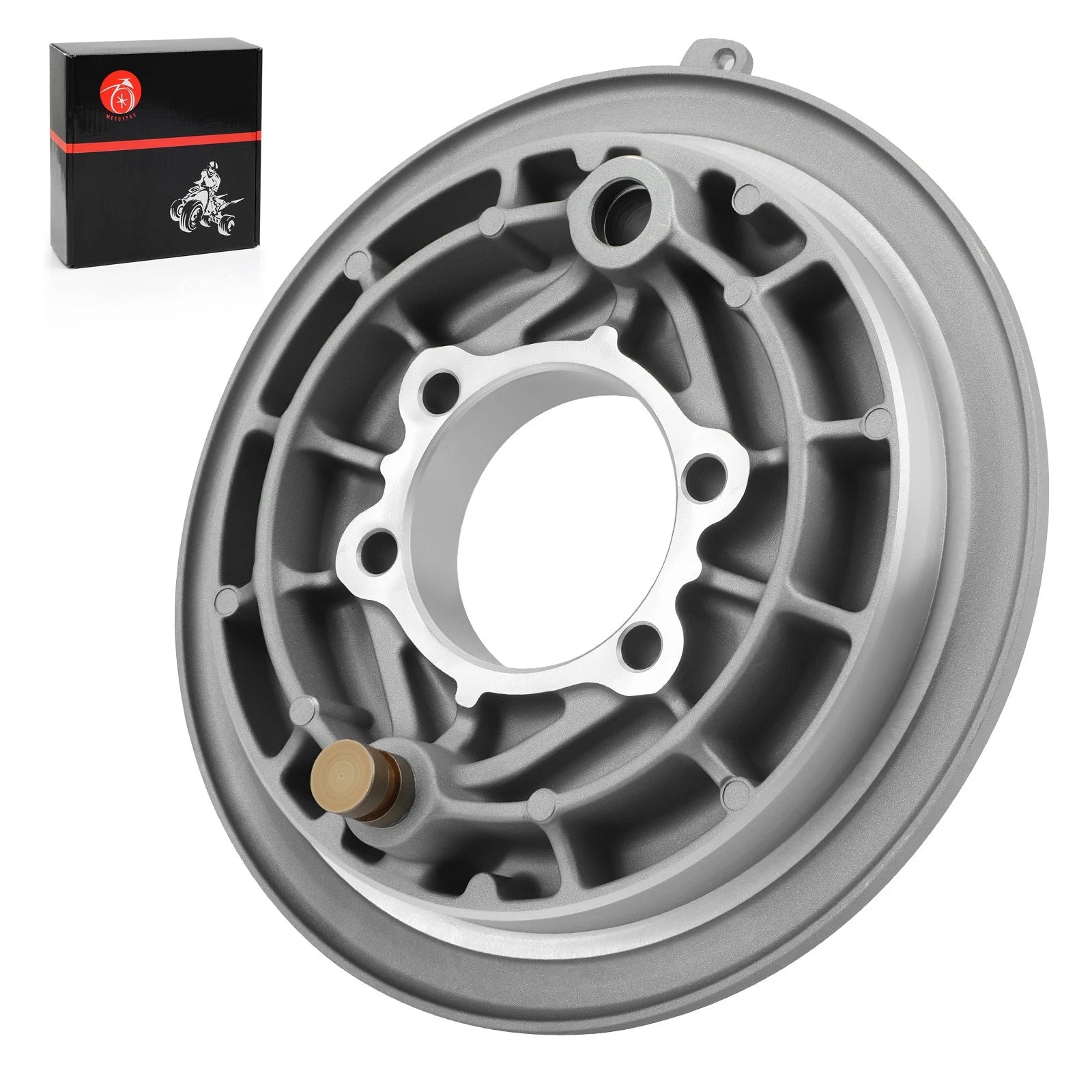 Rear Brake Backing Plate 4XE-F5321-00-00 for Yamaha Bear Tracker 250 (1999–2004)