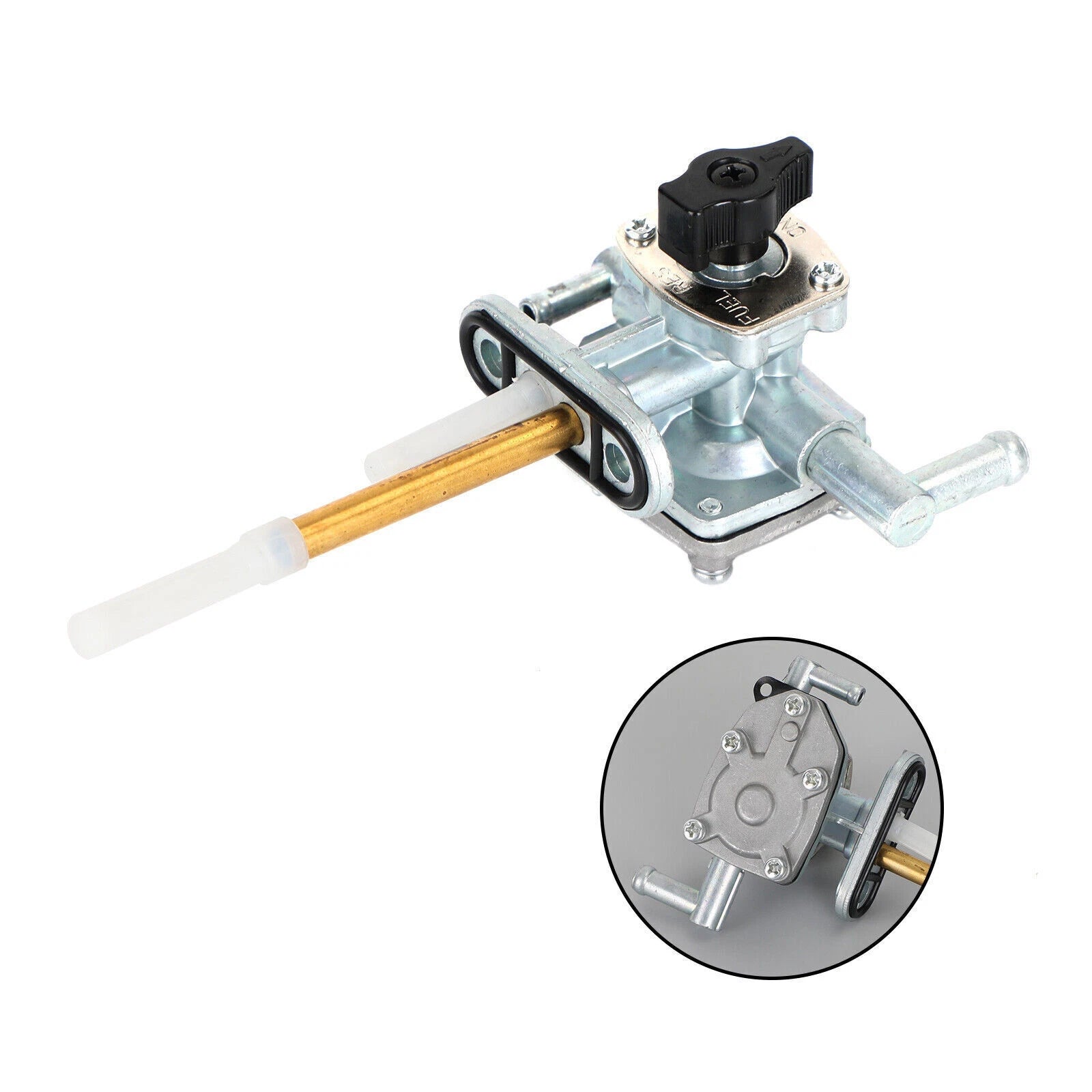 Gas Tank Fuel Cock Valve Petcock for Suzuki LTF400 LT-F400 Eiger (2003–2007)