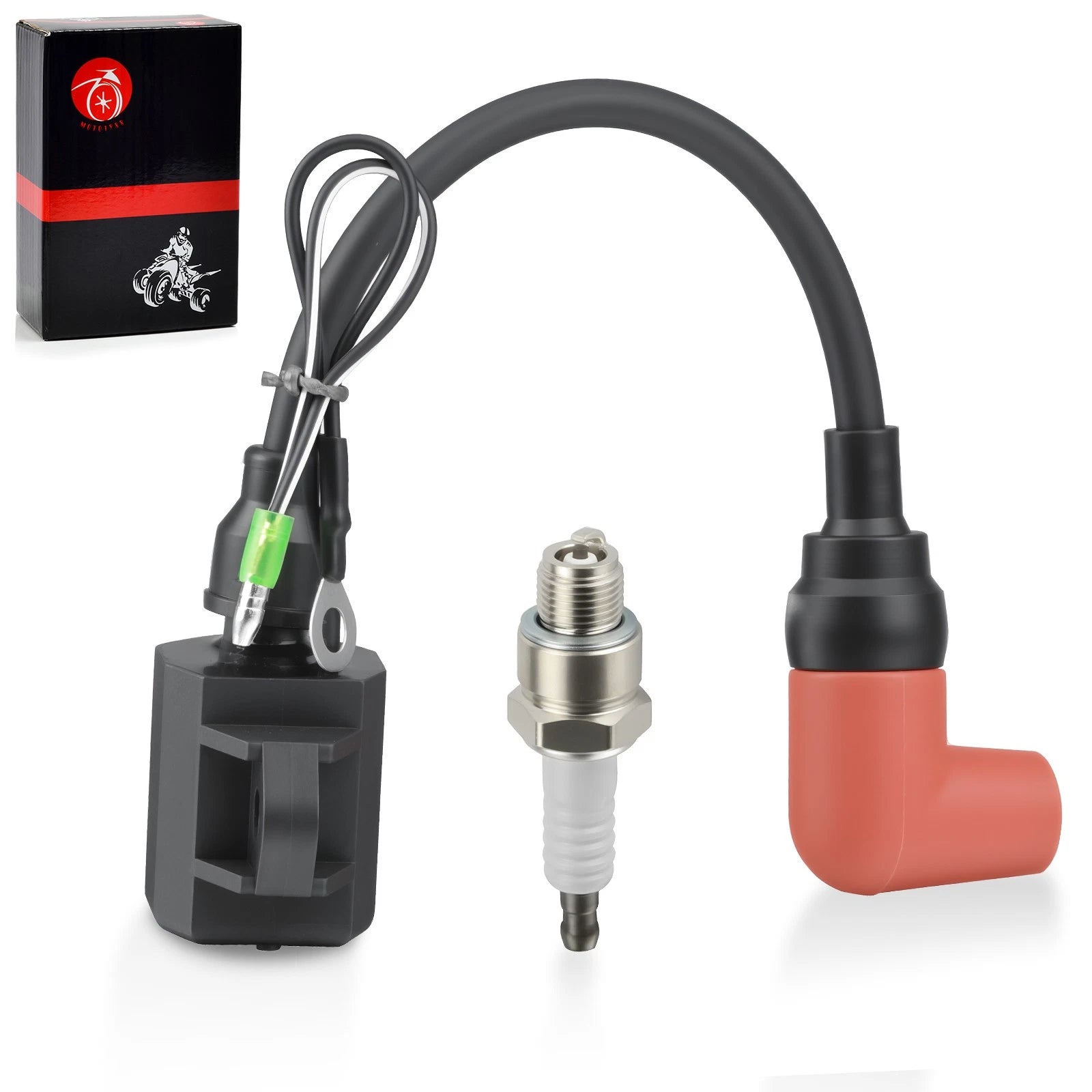 Ignition Coil for Yamaha Outboard C55 C60 C70 C75 C80A C90 (60-90 HP)