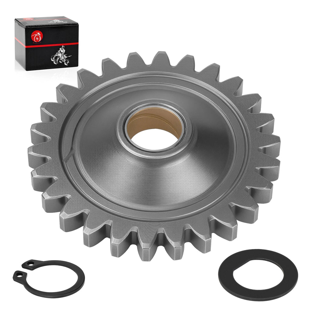Kick Starter Idler Gear + Washer C Clip for Yamaha RZ350 Banshee 350 (1984–2006)
