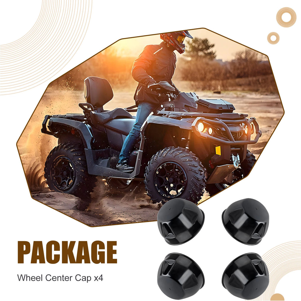 4X Wheel Center Cap for Yamaha Timberwolf 250 (2000) 5GT-2512A-00-00