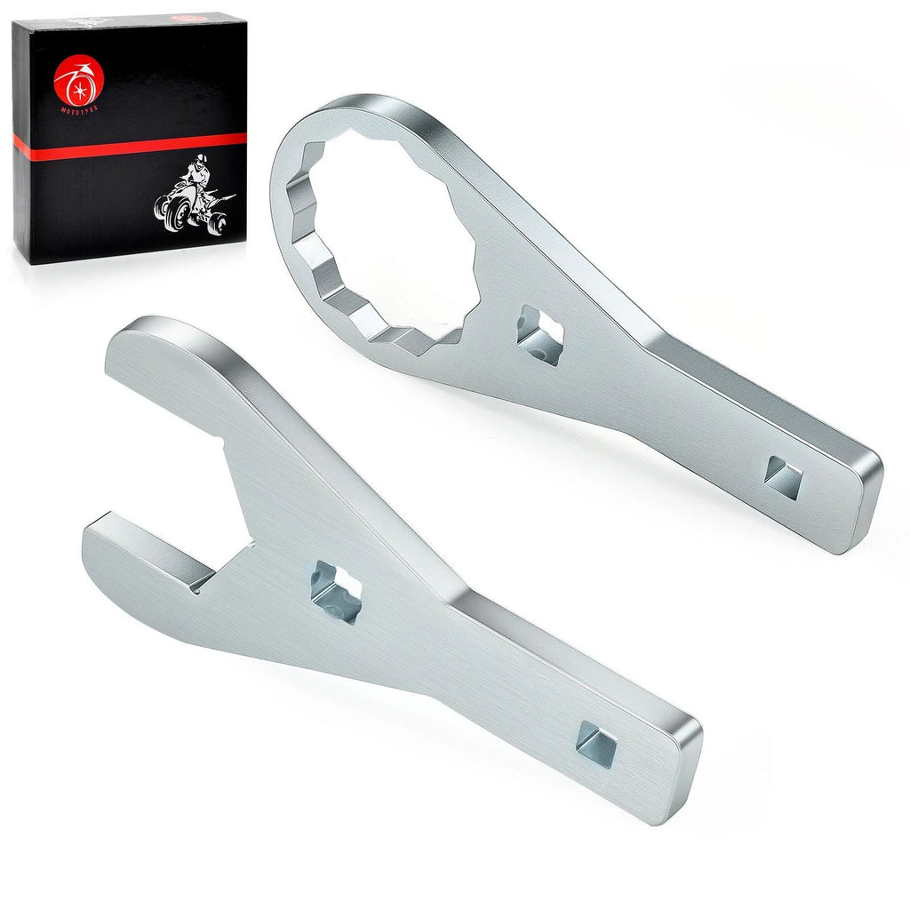 Set of 2 Rear Axle Nut Wrench Tools 45mm 56mm for Honda TRX450ER/TRX450R (2004–2014)