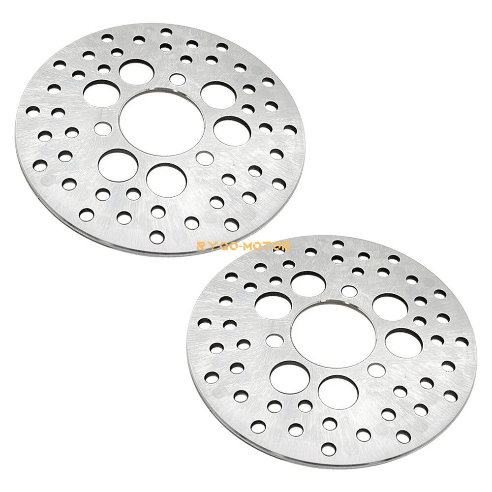 2 Front Brake Discs Rotor for Kawasaki Tecate 4 250 (1987–1988) 41080-1171
