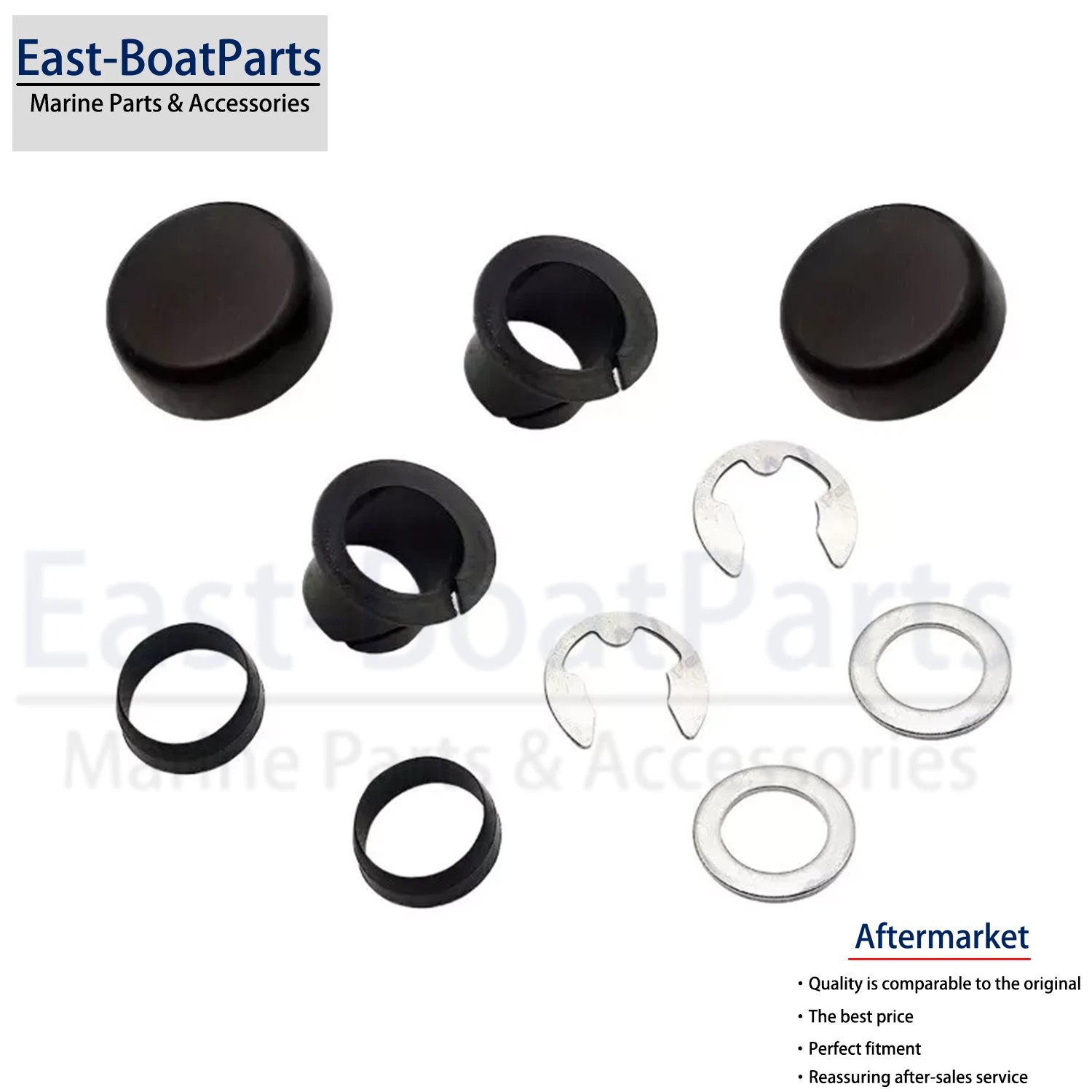 Trim Cylinders Hardware Kit with PIN E-CLIP for Volvo Penta Sterndrive (3857521)
