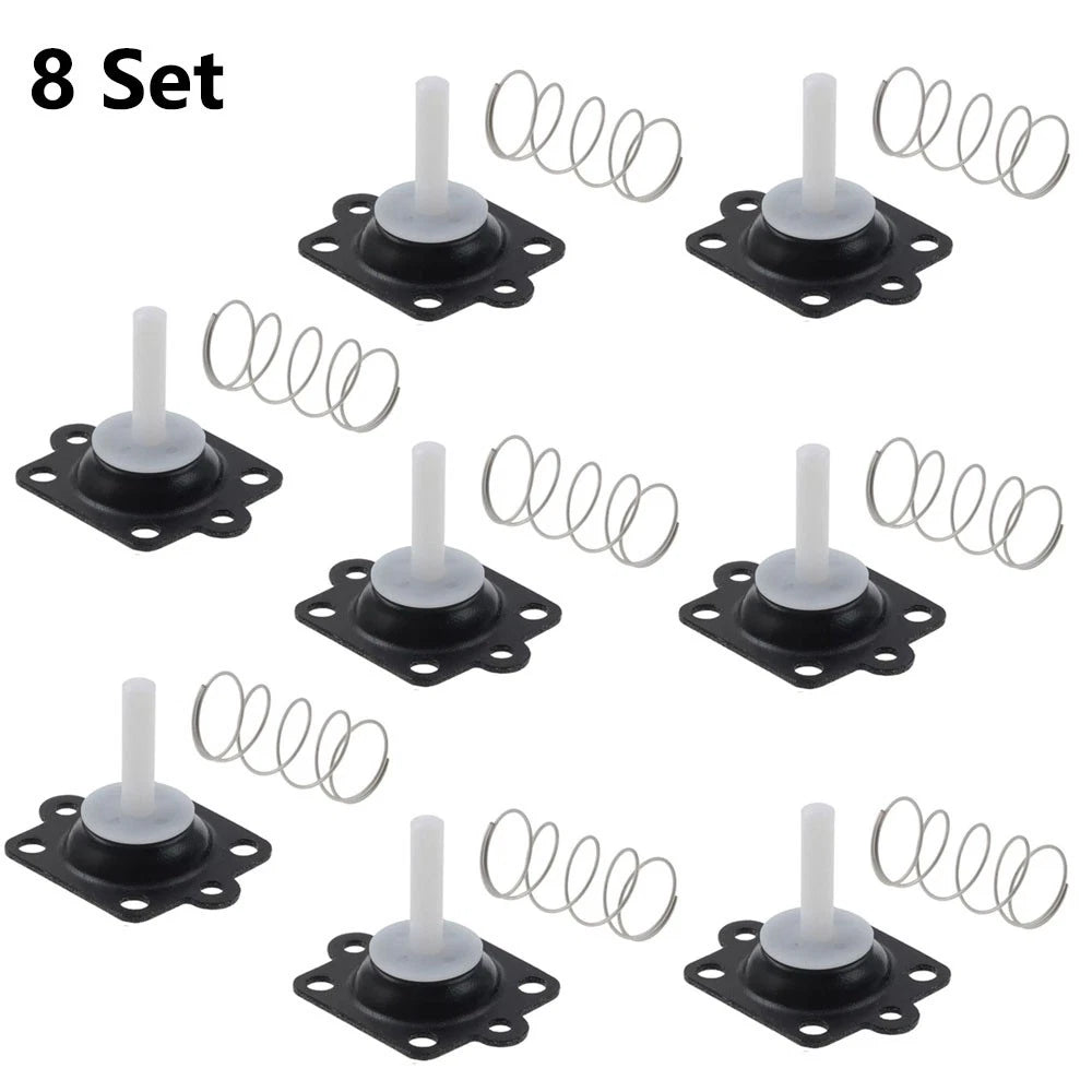 8x Accelerator Pump Repair Kit for Mercury 80-125HP (1988–2004) 811287