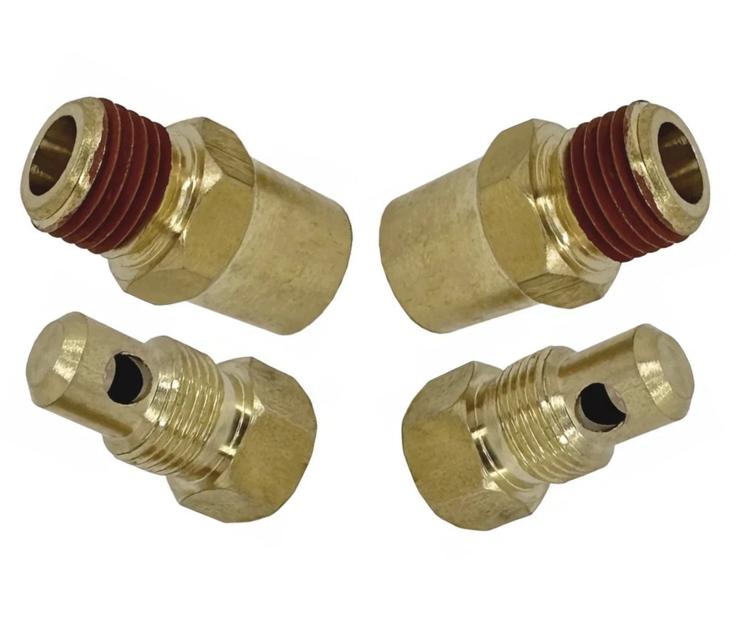 2X Exhaust Manifold Engine Block Drain Plug Kit for Mercruiser (22-16951Q1)