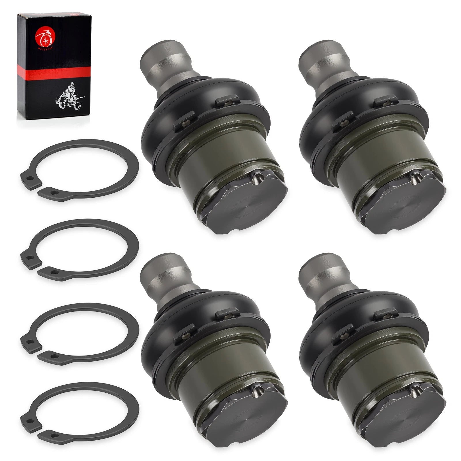 Set of 4 Ball Joints for Arctic Cat 400 2X4 4X4 (1998–2010) / 0405-483