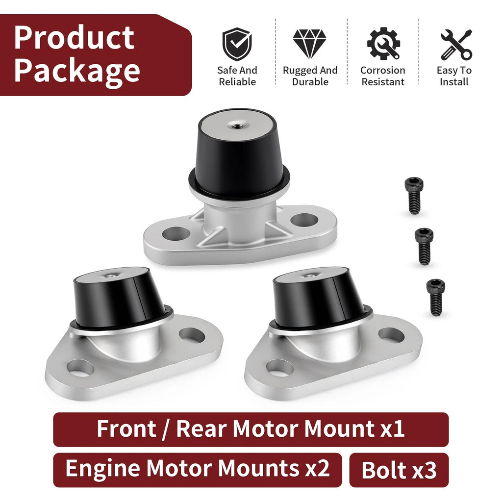 Set of 2 Engine Motor Mounts for Sea Doo GTX RXP GTI RXT GTS GTR-X (270000690)