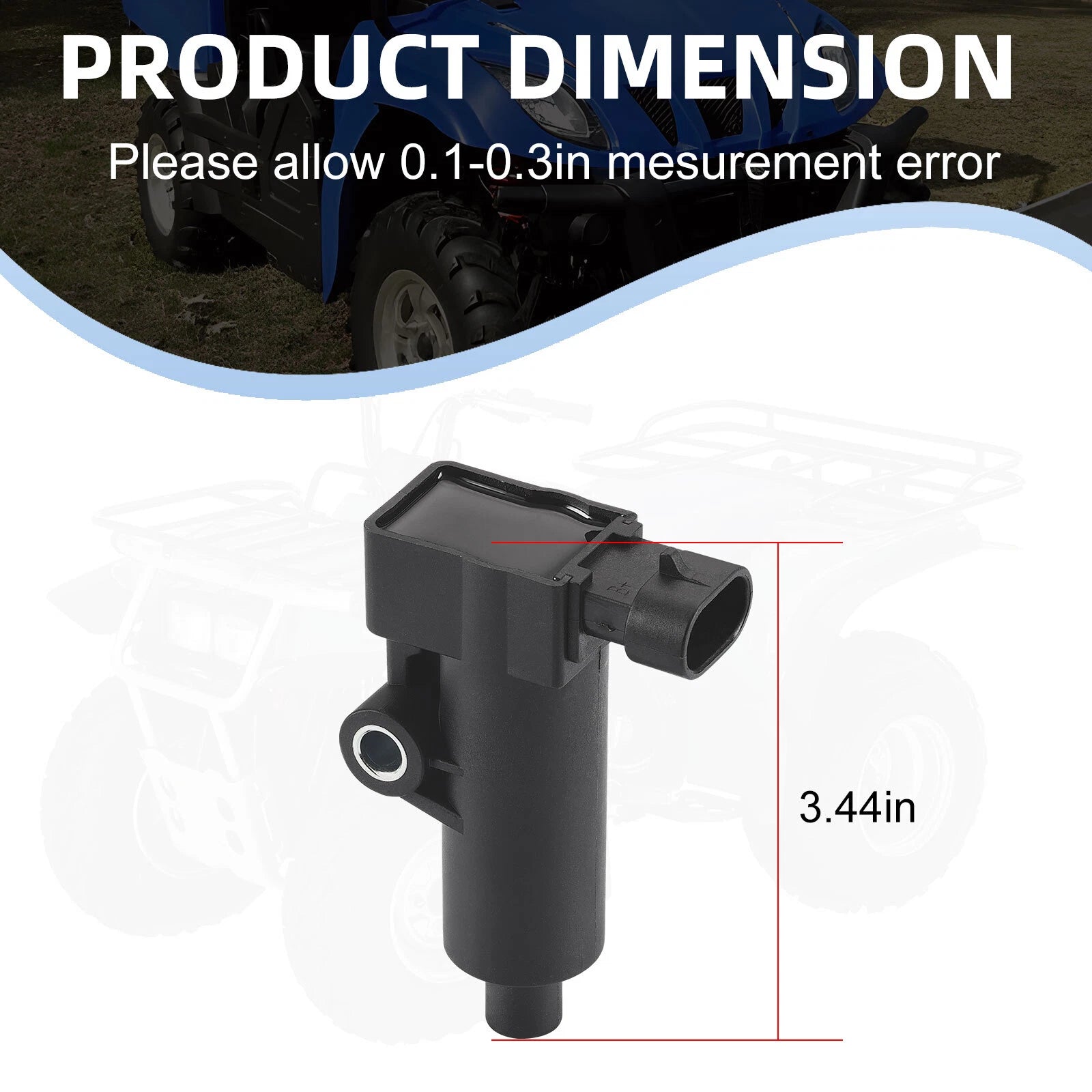 Ignition Coil for Hisun UTV Bighorn Coleman Massimo Axis Bennche (250–700)
