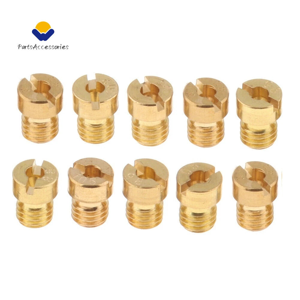 10x Main Jets for Mikuni SBN Carb (135-180)