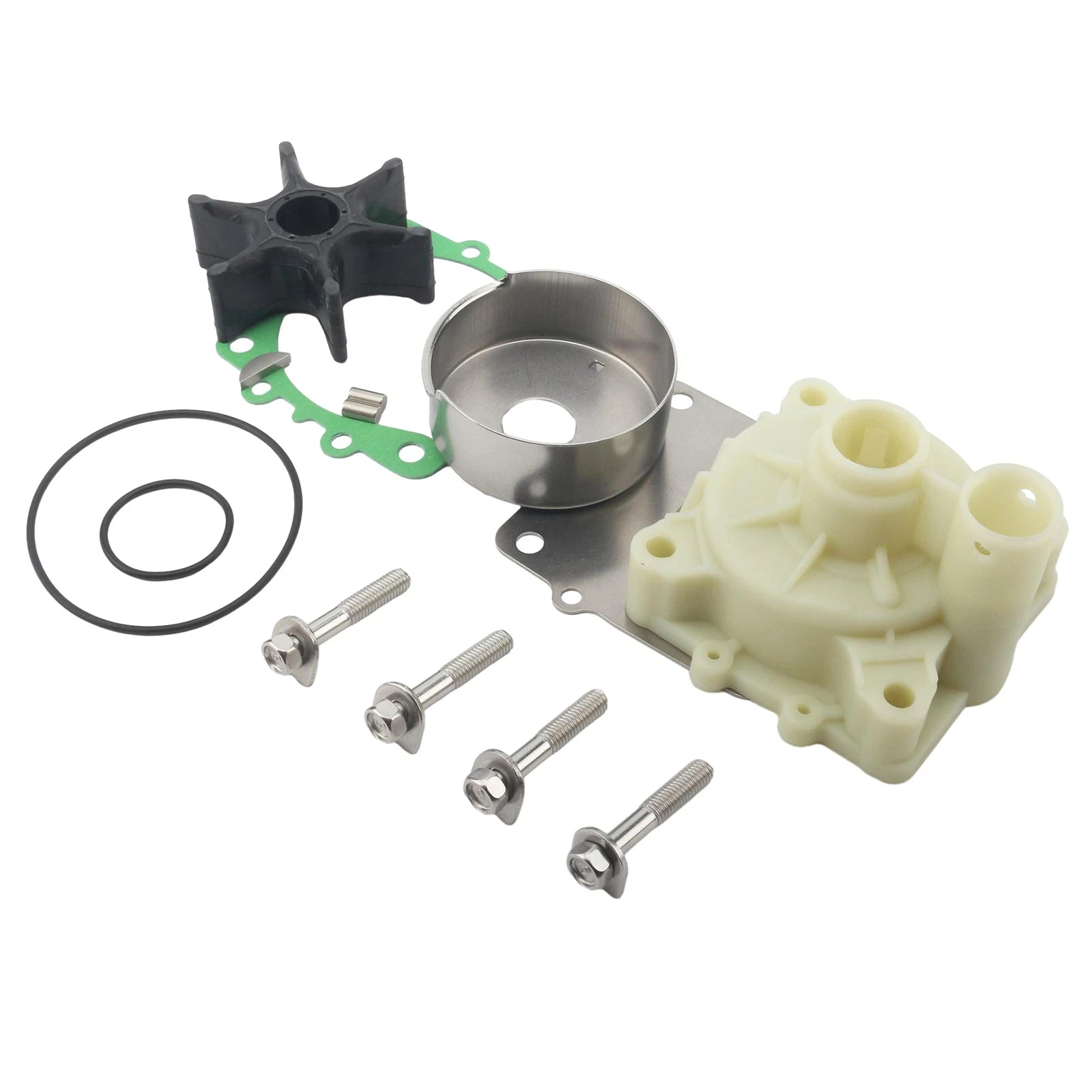 Water Pump Repair Service Kit for Yamaha Outboard (6E5-W0078-00, 6E5-W0078-1A)