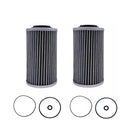 2X Oil Filter W/O-rings for Sea-Doo BRP GTI RXT RXP GTX (130hp 300hp)