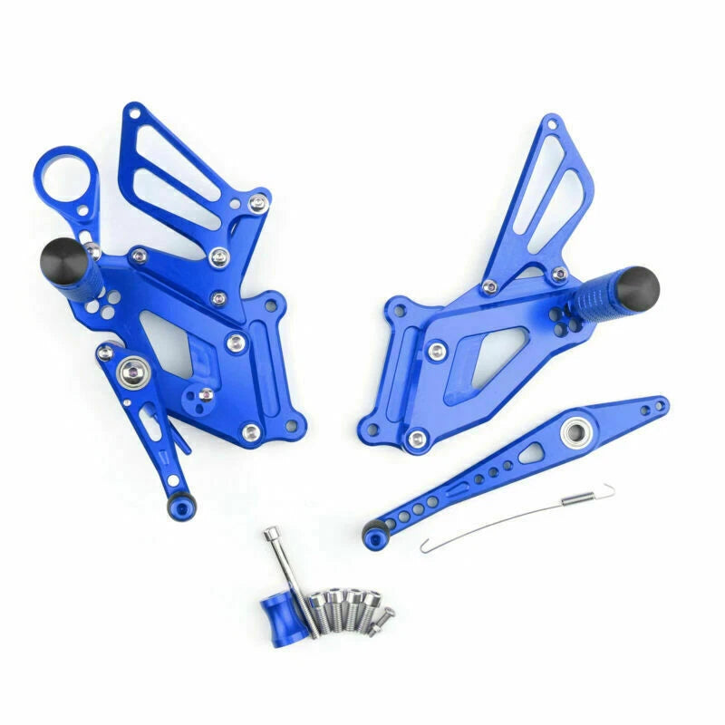 CNC Rear Sets Foot Pegs for BMW S1000RR (2015–2017) Blue T9